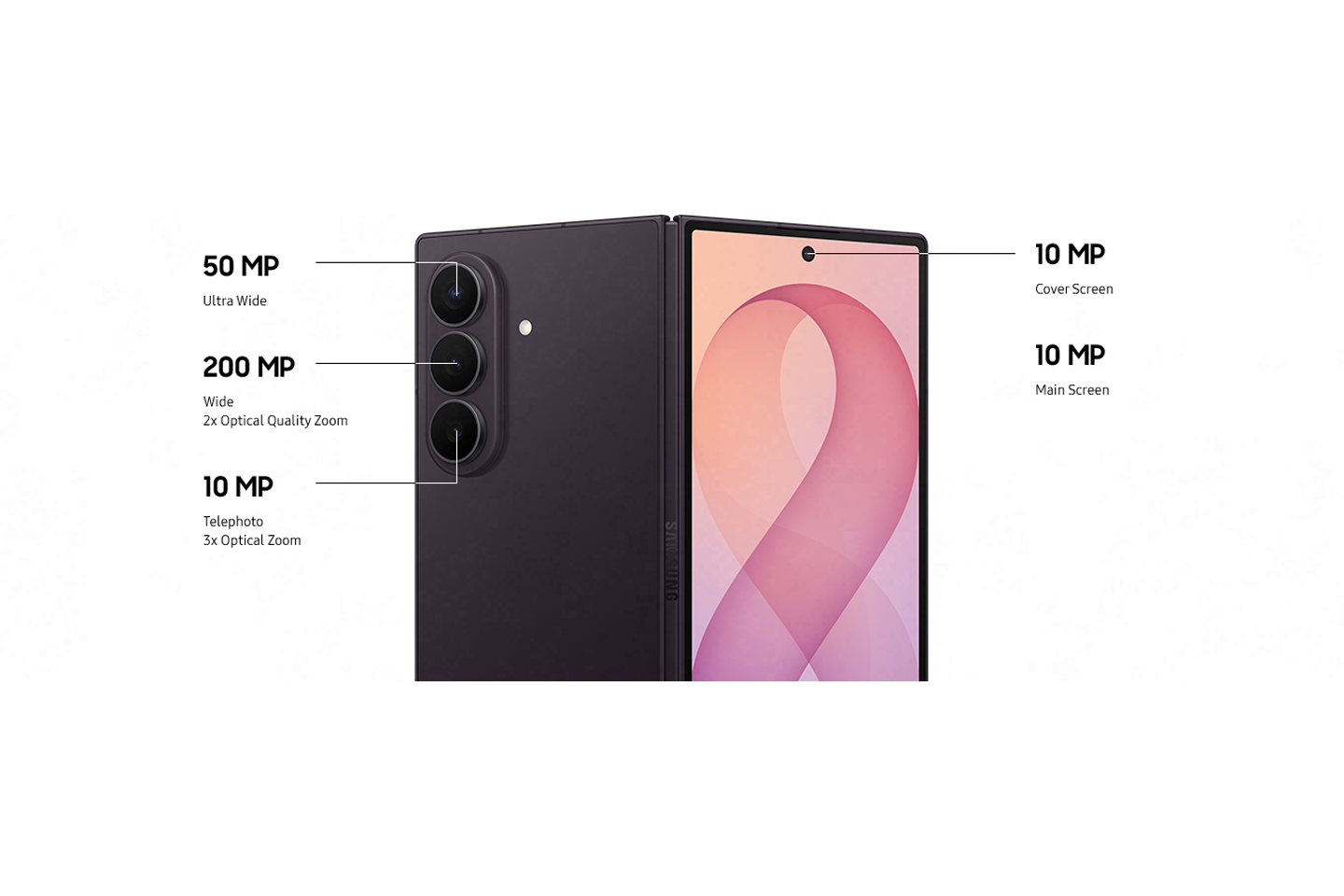 Galaxy Z Fold8 Ultra camera specifications official Samsung Newsroom image